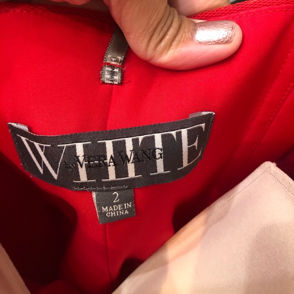 🔴SALE🔴.  White by Vera Wang Dress! - Picture 8 of 9